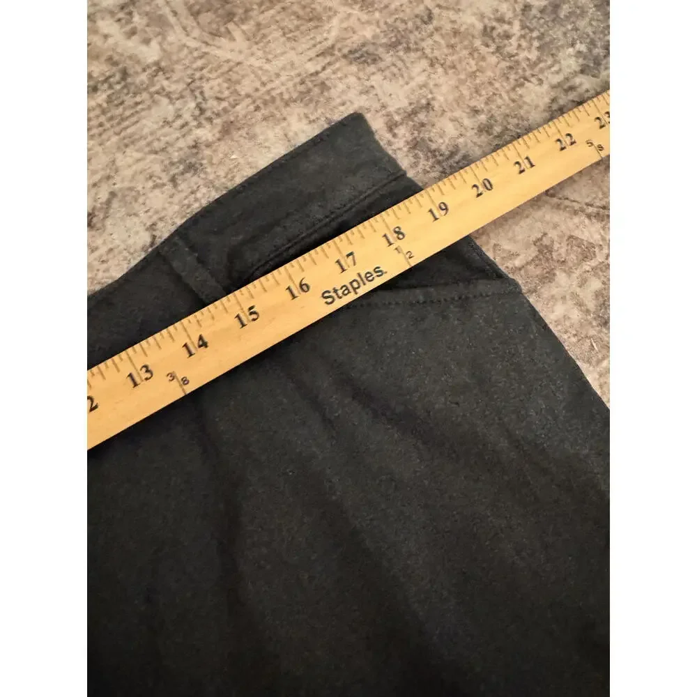 Lee Men's Black Relaxed Fit Straight Leg‎ Pants Size 18 Medium